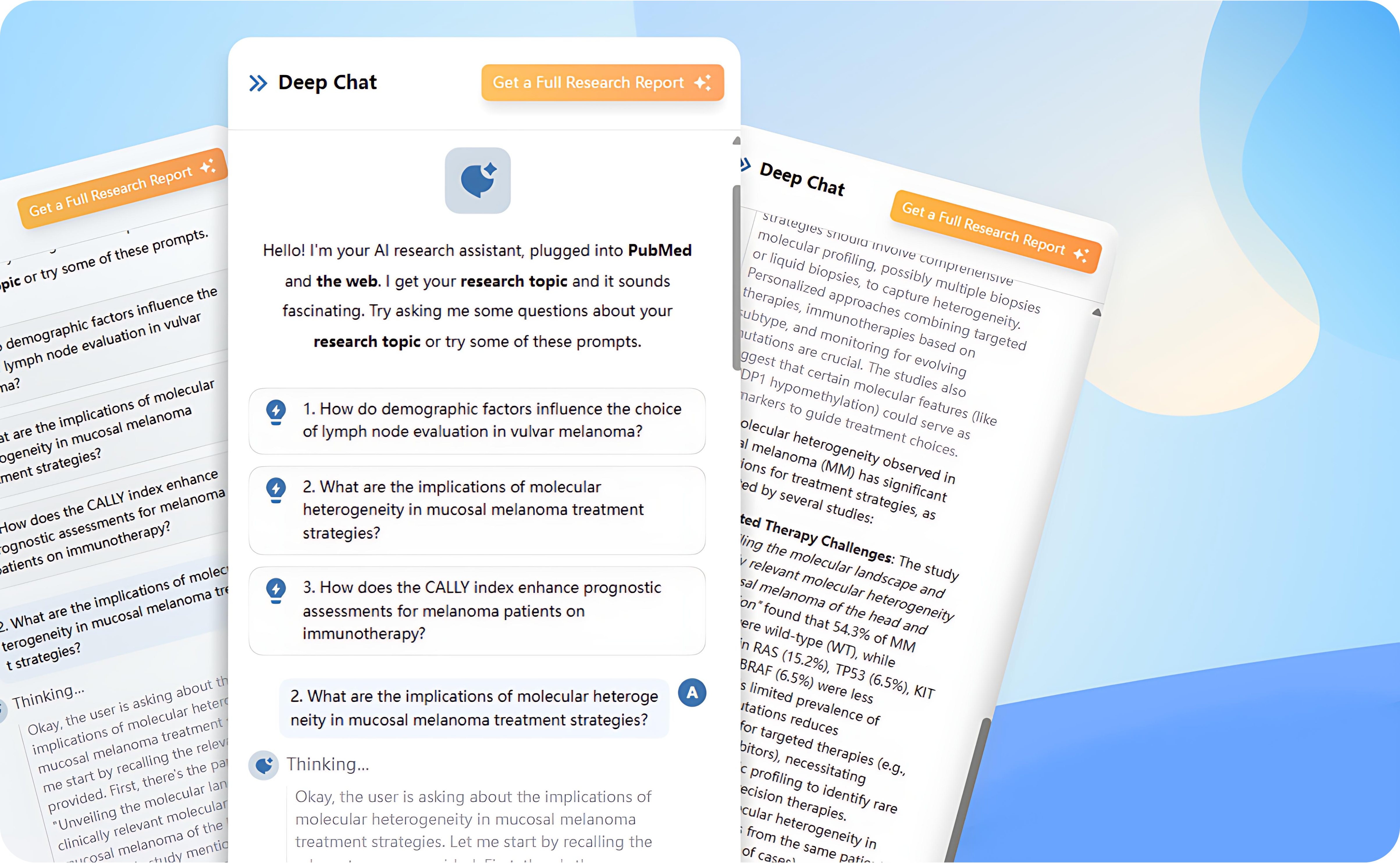 Deep Chat – Literature Q&A